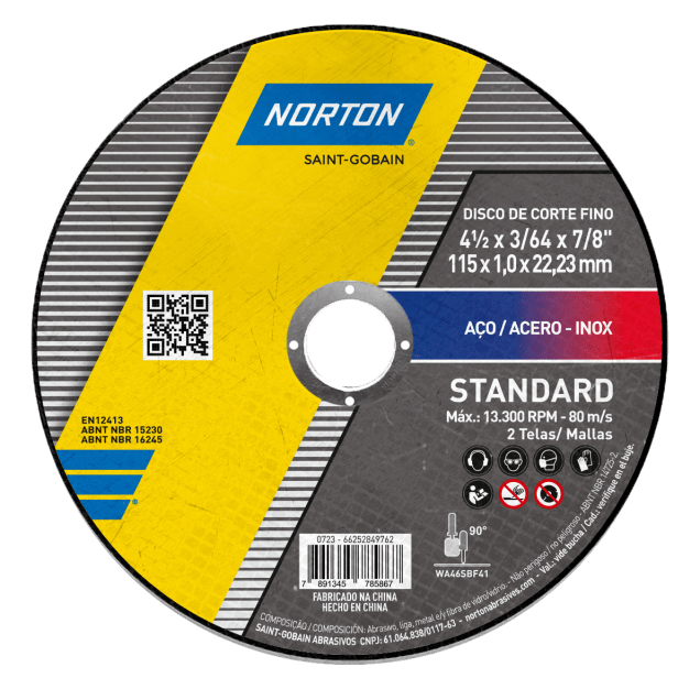 66252849762 - DISCO CORTE FINO STANDARD - AÇO INOX - 115 X 1,0 X 22,23 MM - MOCKUP - 0723.png