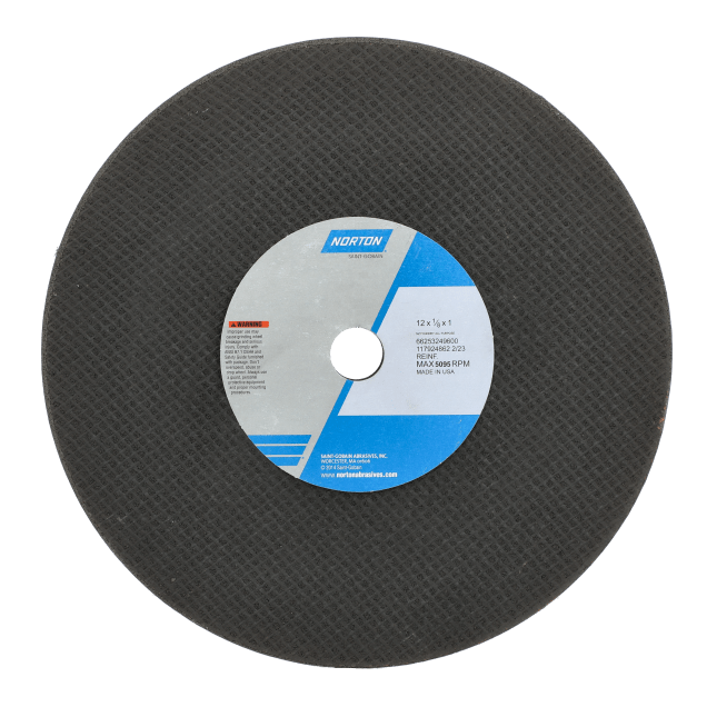 Norton NorZon 4NZ ZA Type 01/41 Reinf Foundry Cut-Off Wheel