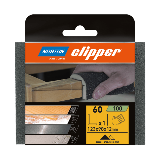 66254435437 Norton Clipper 2 Sided Sponge G60 2023