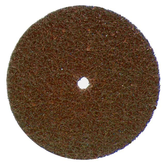 Norton Bear-Tex Rapid Prep AO Non-Woven Hook & Loop Discs – Medium Grit, 3 Inch, Pack Of 25