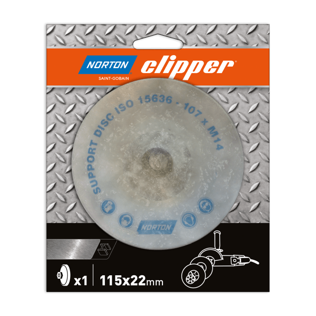 66261121553 Norton Clipper Backup-Pad 115mm 2023
