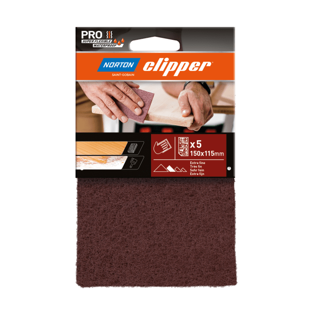 66261138006 Norton Clipper Beartex 150x115mm MAROON PRO 2023