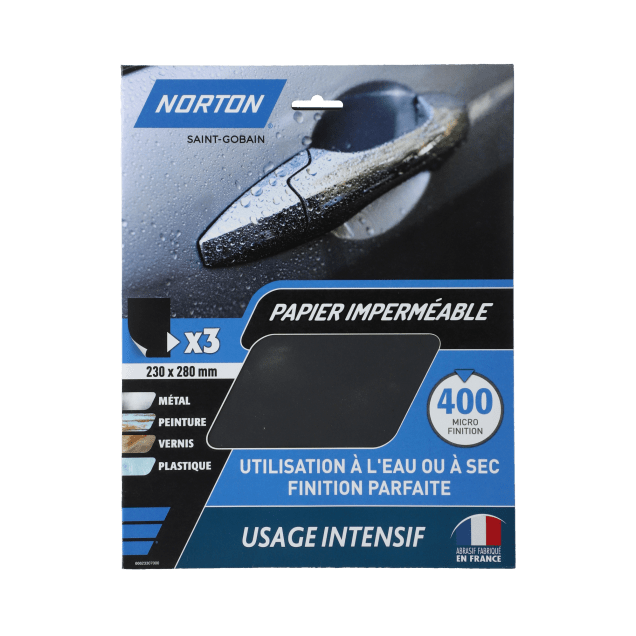 Standard Sheets Norton-Expert HandSanding-230x280#400 X3