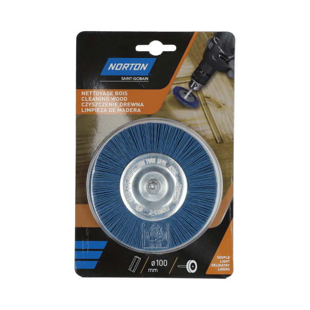 69957365114 Brushes Hand drills Norton-NDWB DIY WireBrush-