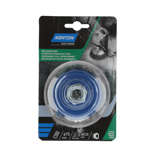 69957365156 Brushes Angle grinder Norton-NDWB DIY WireBrush-