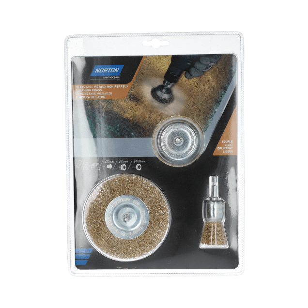 69957365947 Brushes Hand drills Norton-NDWB DIY WireBrush-