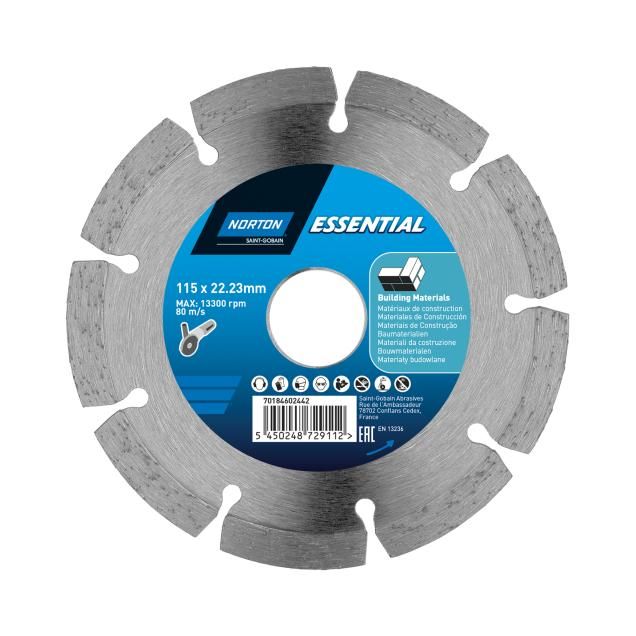 Norton Essential Diamond Blade UNIVERSAL 115mm