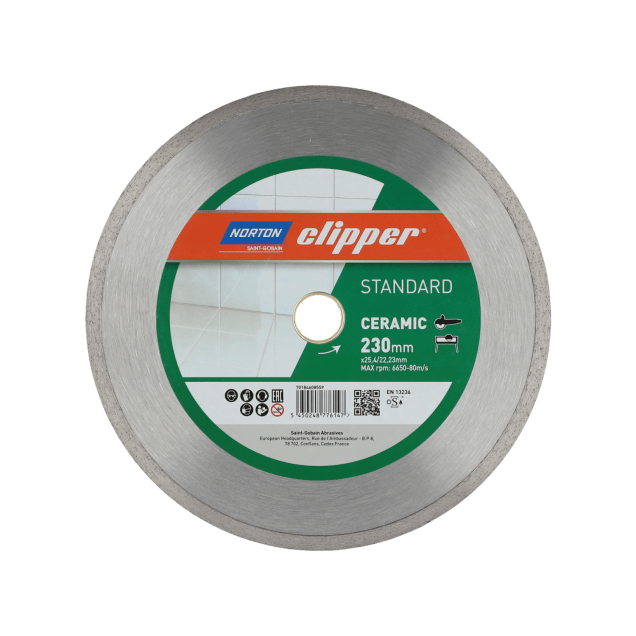70184608559 Norton Clipper Blades - STANDARD CERAMIC- 230mm