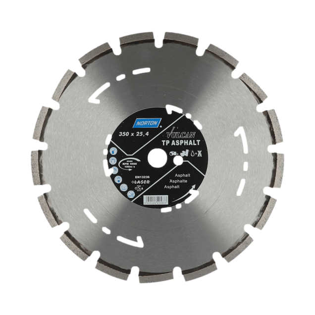 70184641700 Diamond Blade Norton Vulcan TP ASPHALTE 35x25.4 1x2.8