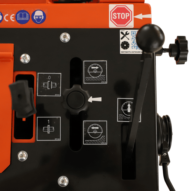 70184645495 Floorsaws Norton Clipper-CSB1 P21 P20KIA HONDA-GX630R 15.00 kW