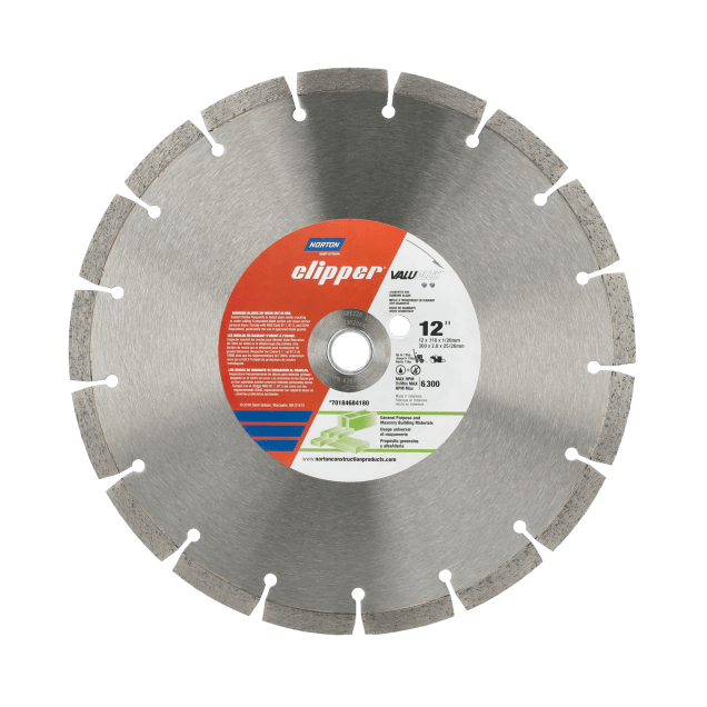 Norton Clipper ValuPlus General Purpose Dry Segmented High-Speed