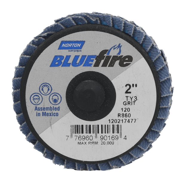 グリンガ Norton BlueFire R860 ZA Medium Grit TR (Type III) Plastic Flat