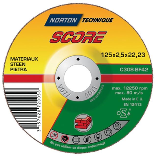 C30S-125x2.5x22.2-T42 NOR-TECHNIQUE