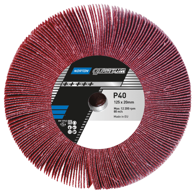 CA Flange Flap Wheels - NOR QUANTUM A 01