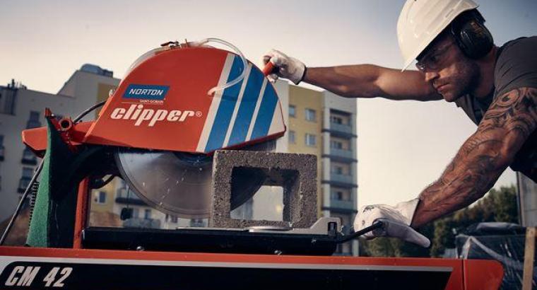 Man using machine