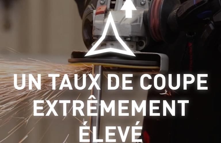 Un taux de coupe extrêmement élevé 