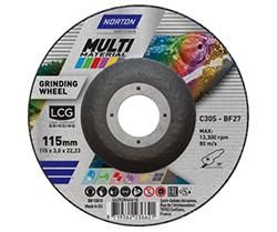NORTON MULTI-MATERIAL LCG-SCHRUPPSCHEIBEN