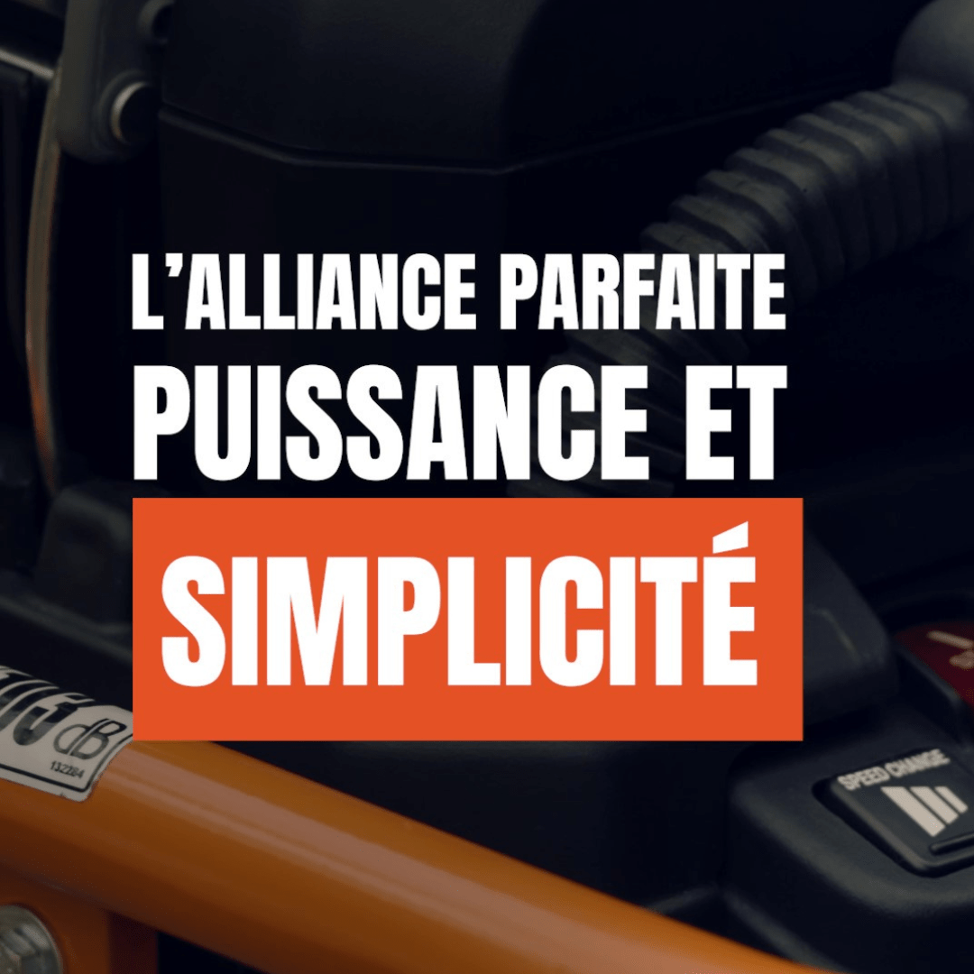 Alliance parfaite puissance et simplicité