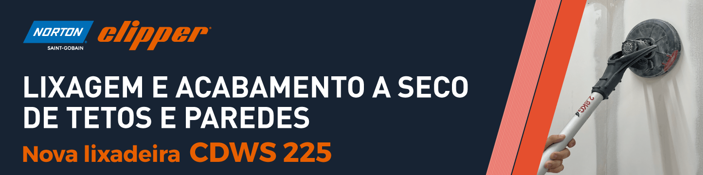 Lixadora de tetos e paredes
