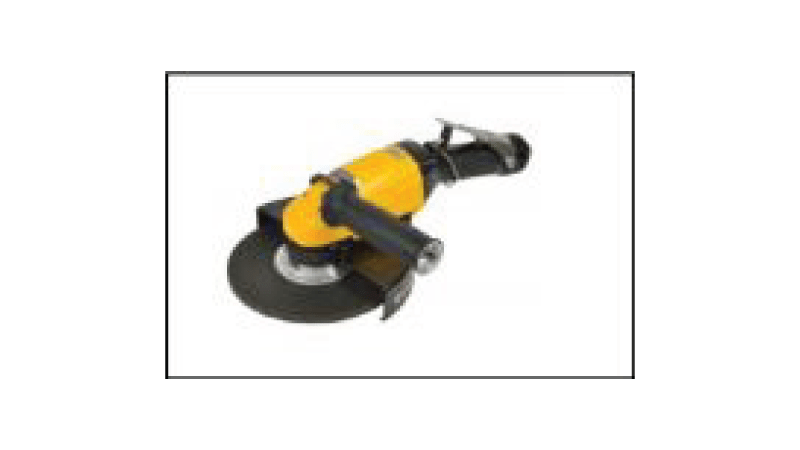 pneumatic angle grinder