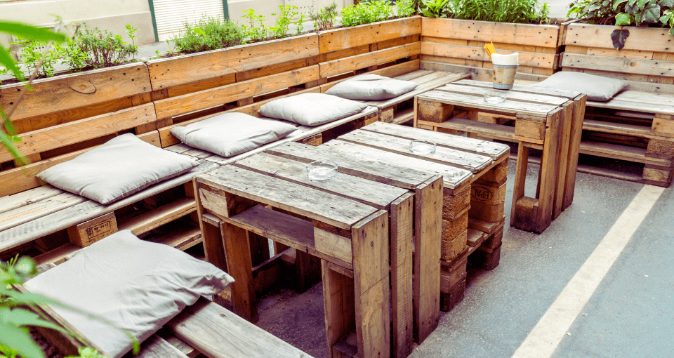 Pallet furniture