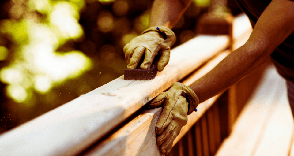 Refinish decking