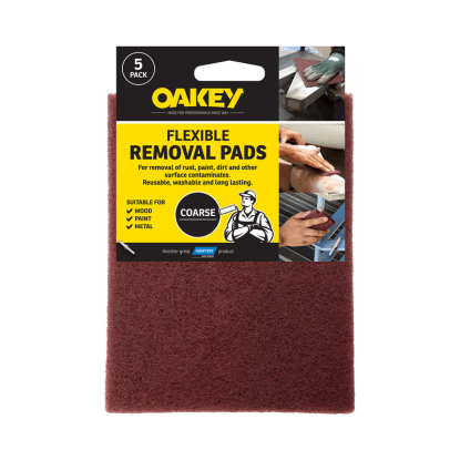 Oakey removal pad