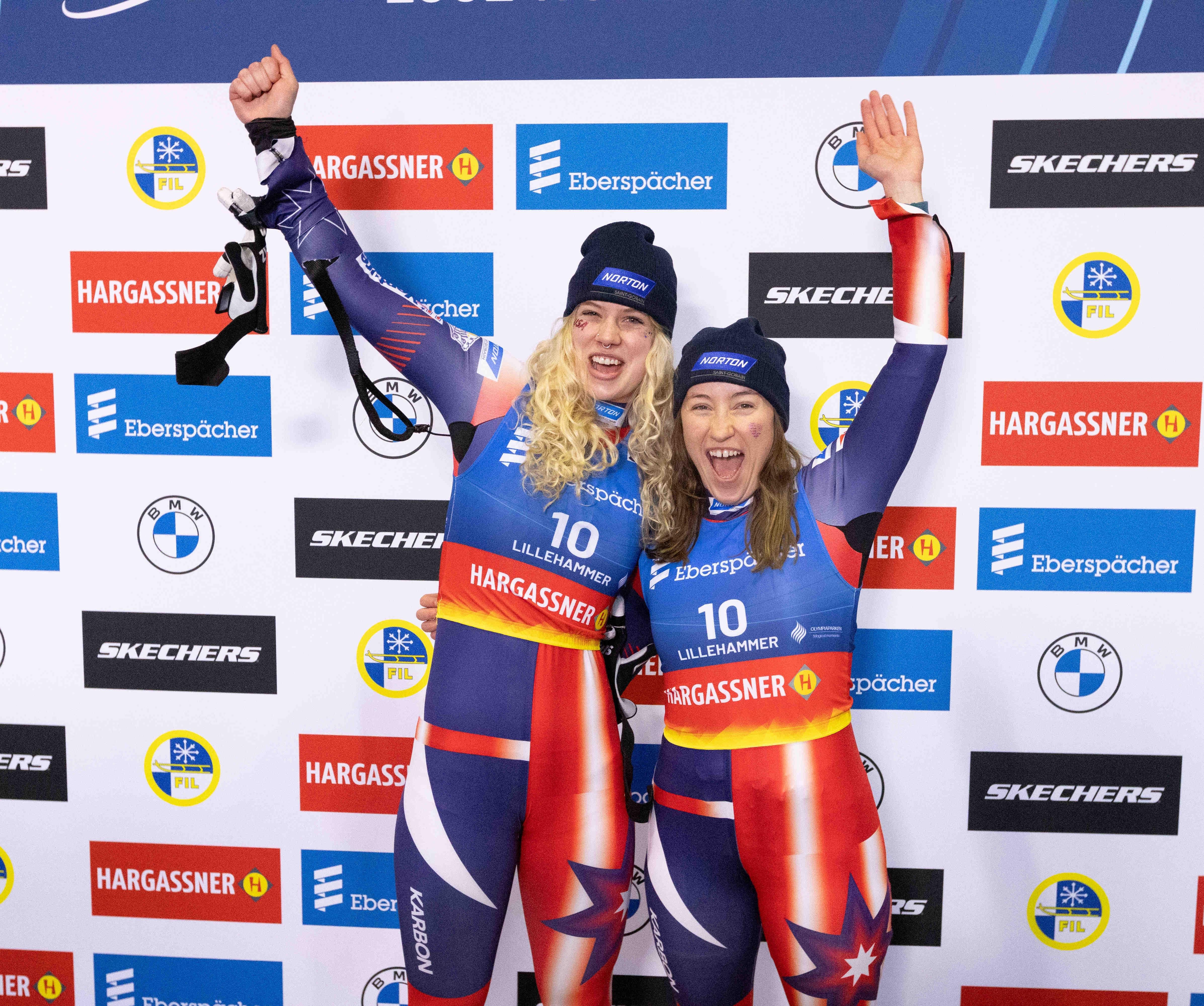 norton luge body image medals