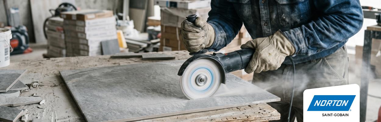 como usar disco para porcelanato