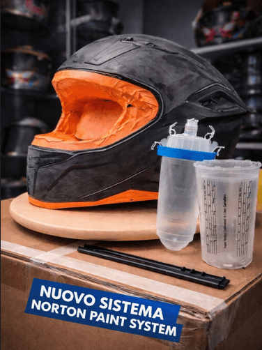 casco_verniciatura con NortonPaintSystem