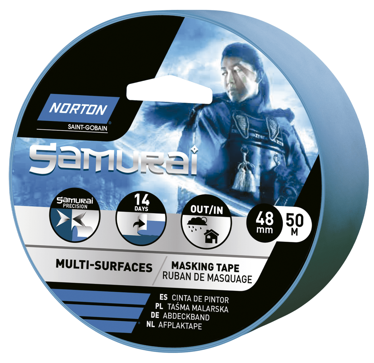 78072710030 Norton_Samurai_Multi_Surface_48mmx50m Tape_160328