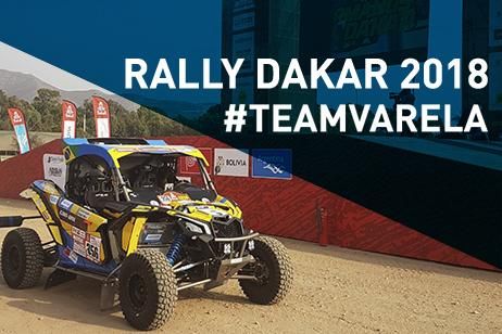 Norton SxS sponsored car at Dakar Rally 2018