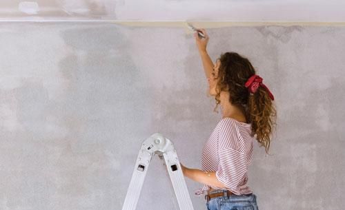 Top techniques - paint from the top down