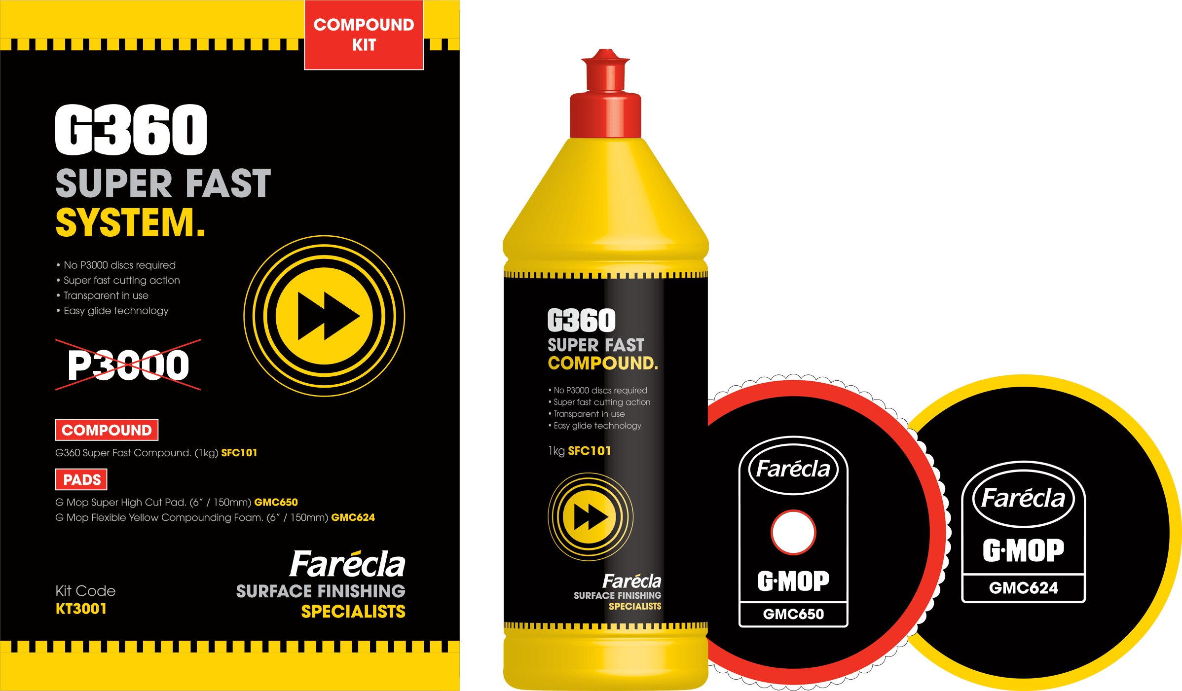 G360 Compound System Kit with contents