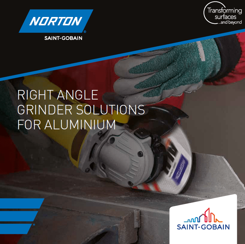 RIGHT ANGLE GRINDER SOLUTIONS FOR ALUMINIUM