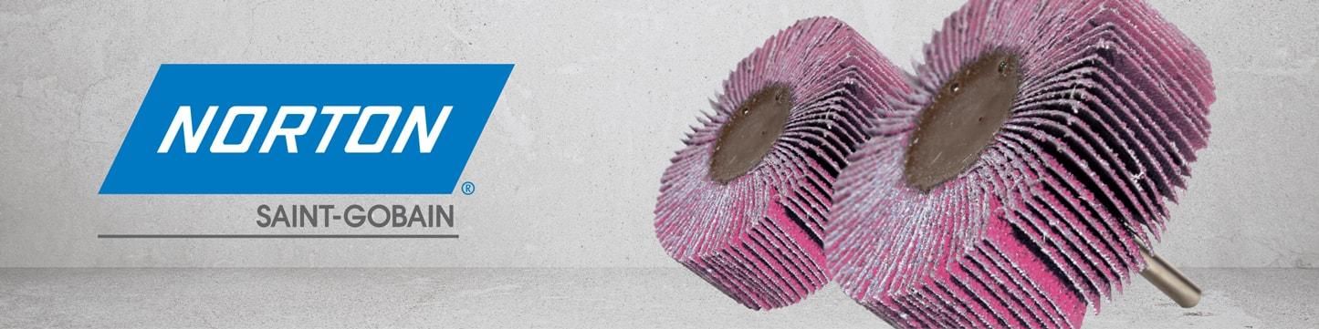 Norton R928 Pink Flap Wheel