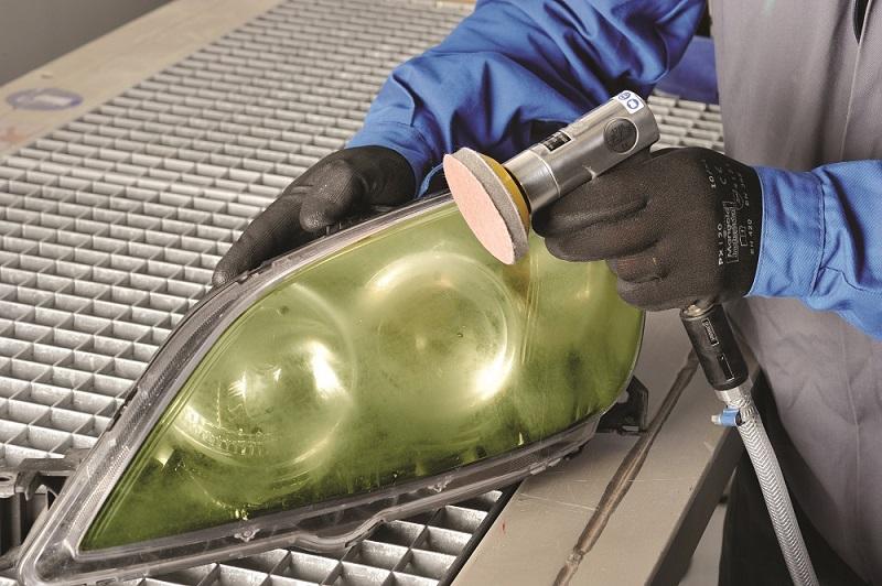 Yellowed headlights