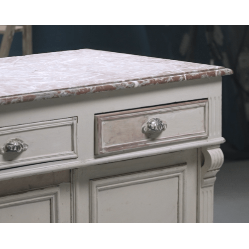 Meuble buffet bois avant renovation