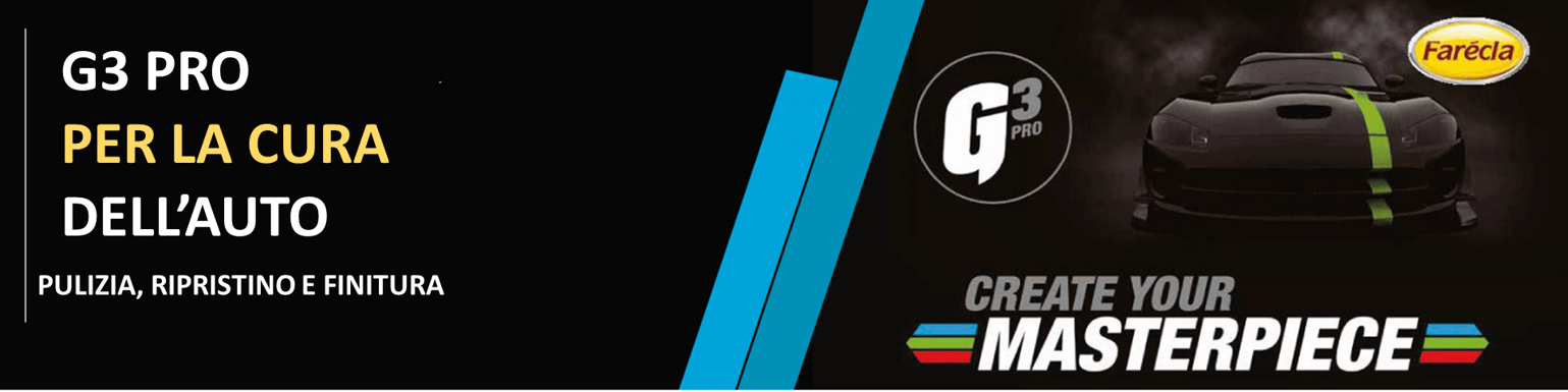 Gamma Farécla G3Pro per la cura dell'auto