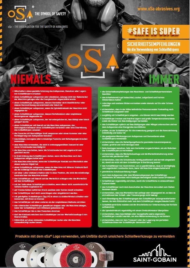 oSa Schleifkoerper