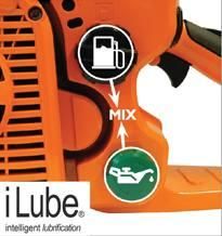 Technologie iLube® pour moteur de découpeuses thermiques