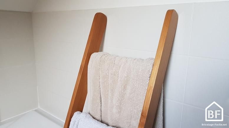 Meuble en bois salle de bain