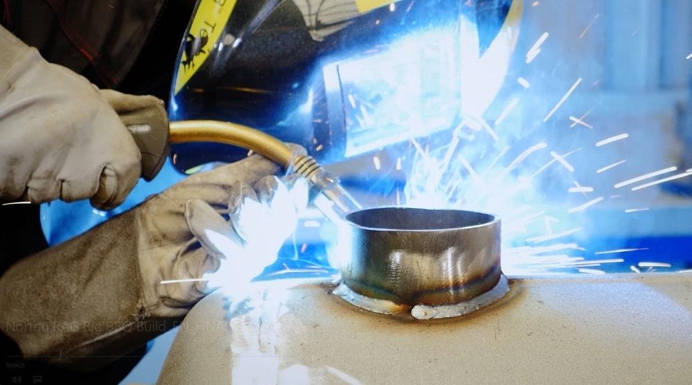 air hold welding for bbq